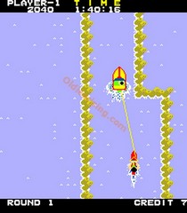 une photo d'Ã©cran de Water Ski sur Arcade